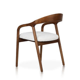 Upholstered Ash Wood Dining Chair