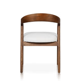 Upholstered Ash Wood Dining Chair