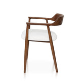 Sillón moderno de madera de fresno