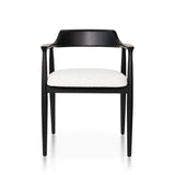 Sillón moderno de madera de fresno