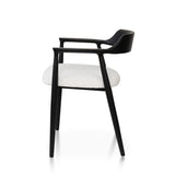 Sillón moderno de madera de fresno