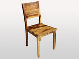 Mona Solid Sheesham Wood Dining Chair | Handcrafted Modern Dining Chair