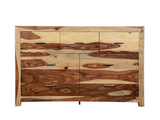 Solid Sheesham Wood 7-Drawer Chest