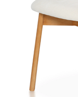 Compac Ergonomic Wood Dining Chair | Clean Lines | Minimalist