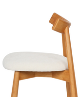 Compac Ergonomic Wood Dining Chair | Clean Lines | Minimalist