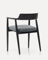Sillón Minimalista de Fresno | Asiento Tapizado | 3 Colores