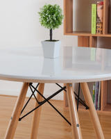Nordic Round Dining Table | Density Board | Minimalist