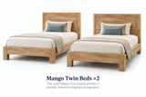 Twin Bedroom Package: Mango Collection