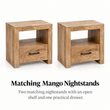 King Bedroom Package: Mango Collection