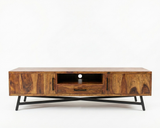 Loft Solid Rosewood TV Cabinet | Modern Entertainment Console