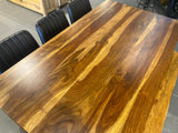 ZEN Solid Sheesham Wood Dining Table | Handcrafted Wooden Dining Table