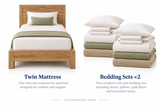 Twin Bedroom Package: Mango Collection