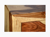 Zen Solid Sheesham Wood 4-Drawer Chest