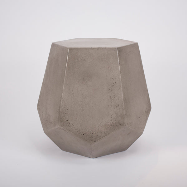 Salt Stool With Concrete Seat / Indoor and Outdoor Side Table | 46x41x45 cm