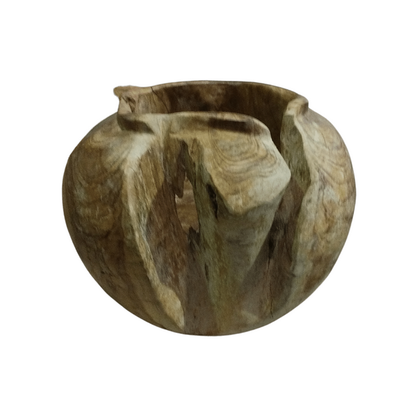 Wooden Vase Gentong 40018