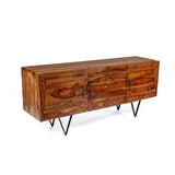 Metric Solid Wood Sideboard | 175x45x73 cm