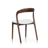 Silla de comedor de fresno curvado
