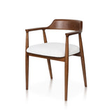 Sillón moderno de madera de fresno