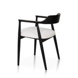 Sillón moderno de madera de fresno