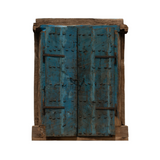 Antique door Vintage blue (reclaimed wood)