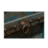 Antique door Vintage blue (reclaimed wood)