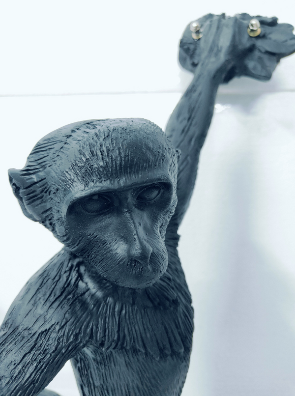 Aluminium Monkey Lamp style 2