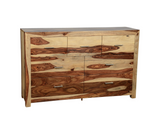 Solid Sheesham Wood 7-Drawer Chest