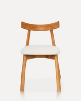 Compac Ergonomic Wood Dining Chair | Clean Lines | Minimalist