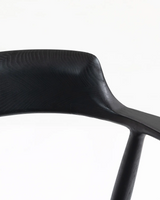 Sillón Minimalista de Fresno | Asiento Tapizado | 3 Colores