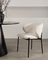 Padded Upholstered Dining Chair | Aesthetic Design | Contemporary