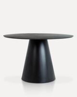 Marble Veneer Dining Table | Metal Legs | Contemporary Elegance
