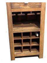 Wooden Wine Rack - 50x37x180cm