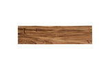 Natural solid Chamcha wood tabletop with distinctive grain and organic variations