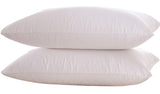 White firm support bed pillow measuring 40 × 70 cm for hotels, Airbnb properties, furnished apartments, vacation rentals, and luxury bedrooms.