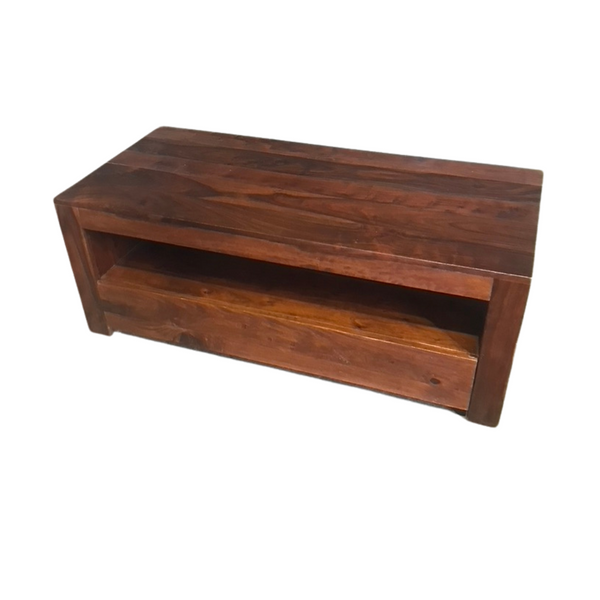 TV Cabinet | Wooden TV Stand With Shelf and Drawer | 45x120x55 cm