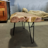Coffee Table Soda, Solid Wood Centre Table | 45x90x40 cm