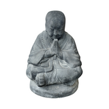 Shaolin Cast Stone Buddha | Lava Stone Statue | 3 Sizes Available