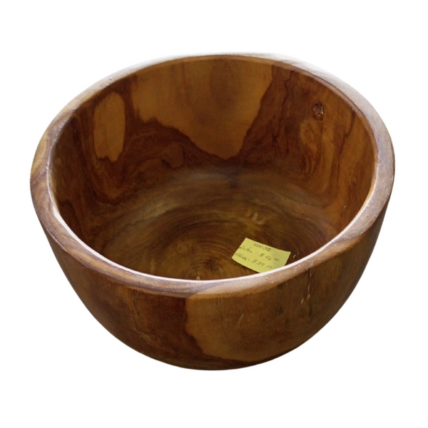 Rustic Teakroot Bowl Pot | 18 x Dia, 30 cm