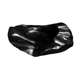 Hand-carved black teak wood decorative bowl available in three sizes for hotels, Airbnb properties, furnished apartments, dining tables, and contemporary interiors.